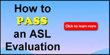 NEW! How to Pass an ASL Evaluation DVD and USB Set with Free Shipping