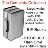 The Complete Collection 135 DVDs + DVD Case + 5 eBooks + 182 Film USB Flash Drive + FREE S&H