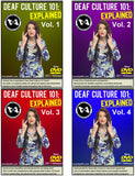 4-DVD Set - Deaf Culture 101: Explained, Vol. 1-4