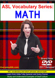 4-DVD Set - ASL Vocabulary Series: SCIENCE, MATH, ENGLISH & SOCIAL STUDIES