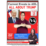 New 2-DVD Set - Current Events in ASL: All About Trump, Vol. 1-2 with FREE s&h