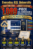 First Time Ever: 1,089-Piece ASL Curriculum Collection: USB, Downloads, Streaming, Courses & eBooks