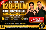 New for Fall / Winter 2026 Program: 120-FILM Assorted ASL Set - 120 Full Films - Back to School Collection