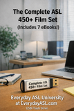 First Time in History - The Complete Complete ASL Film Collection (450+ Films + 7 eBooks!)