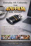 NEW! 476-Film ASL Vault USB Flash Drive - FREE Shipping