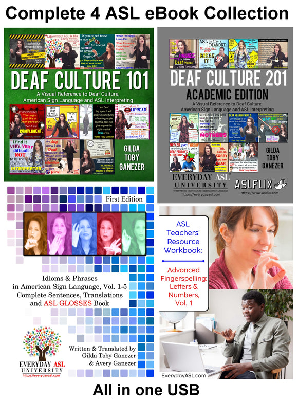 New! Complete ASL eBook Collection USB Flash Drive + FREE S&H ...