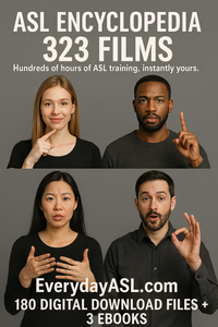 NEW! ASL Encyclopedia – 323 Films, Digital Edition (Individual Downloadable Files!)