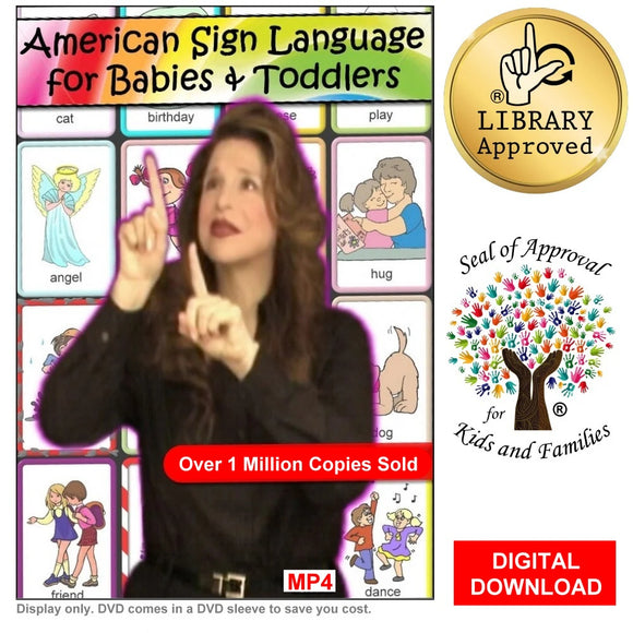 American Sign Language for Babies & Toddlers - DIGITAL DOWNLOAD