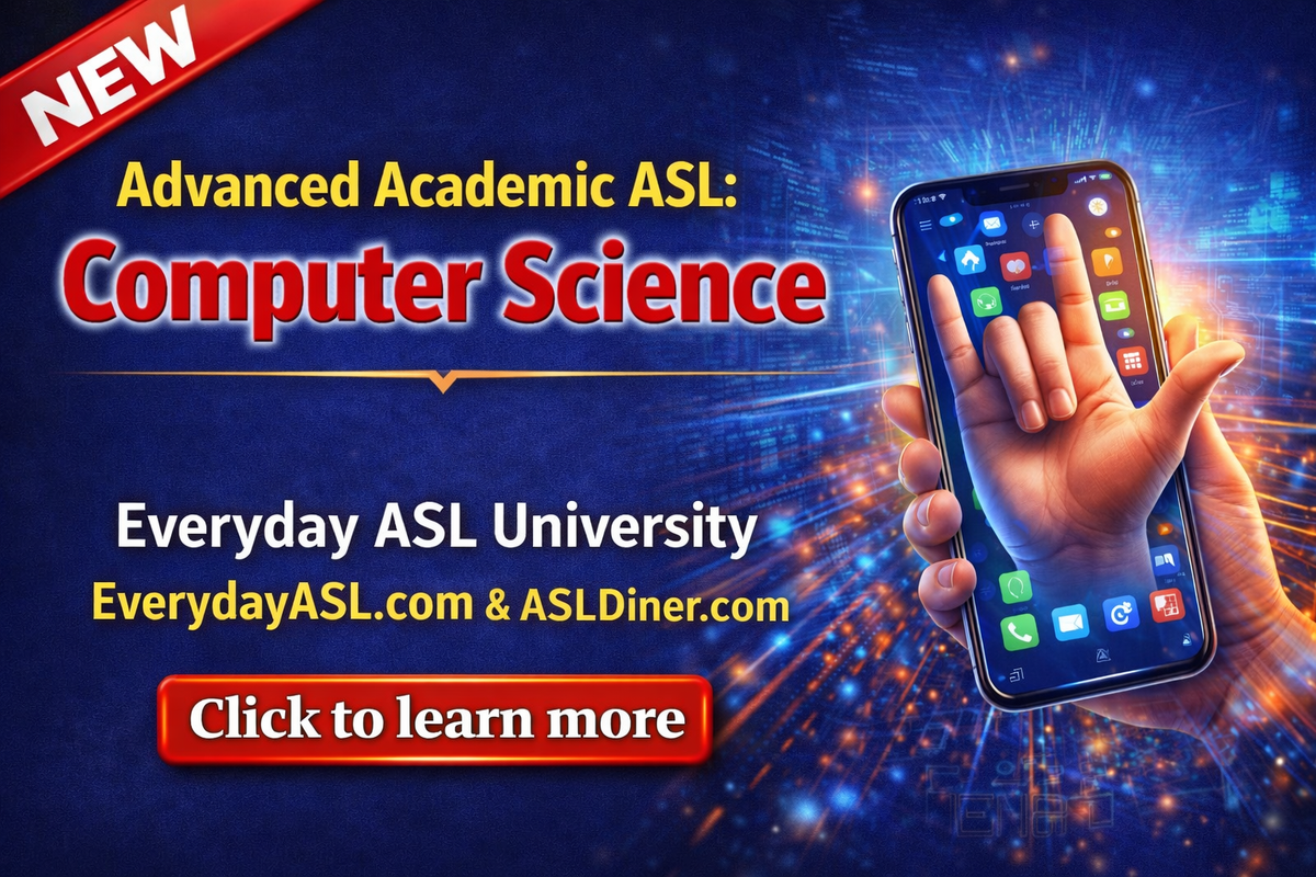 NEW! Advanced Academic ASL: Computer Science - DIGITAL DOWNLOAD ...