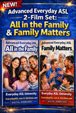 NEW! Advanced Everyday ASL: 2-Film Set - All in the Family & Family Matters - DIGITAL DOWNLOADS