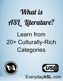 NEW! 2-Film USB Set: "What is ASL Literature?" and "How to PASS ASL Vocabulary Proficiency in No Time."