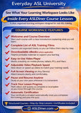 New!! ASLDiner Online ASL Training & Certification Program - Annual Membership