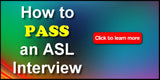 How to Pass an ASL Interview USB Flash Drive with Free Shipping