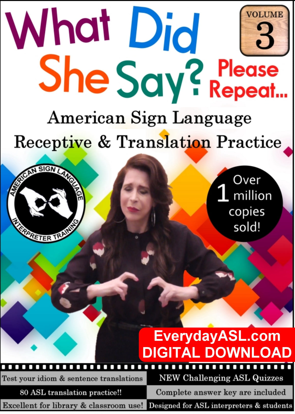 Learn all about American Sign Language at Everyday ASL University.