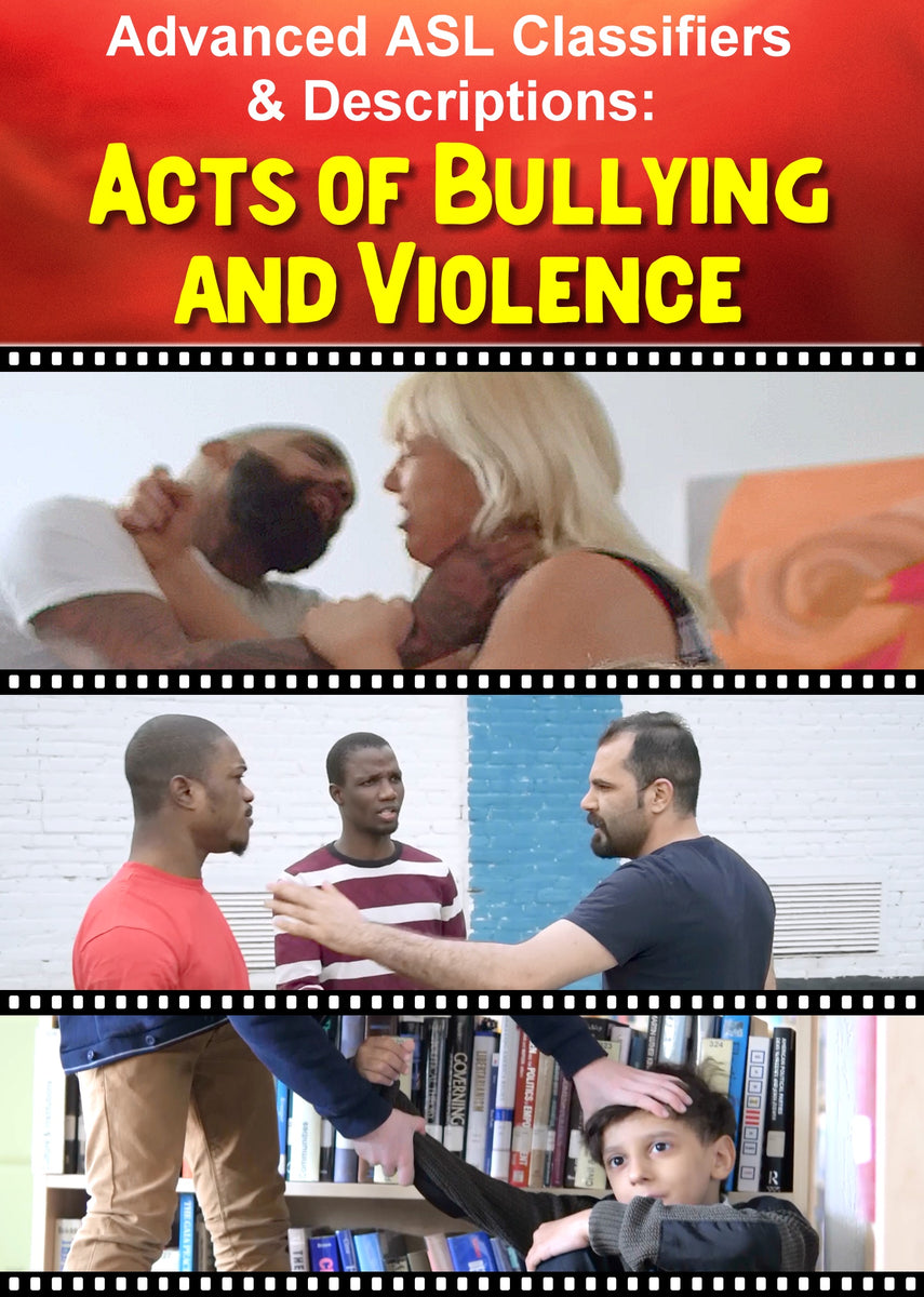 ASL Classifiers: Acts of Bullying and Violence USB Flash Drive ...