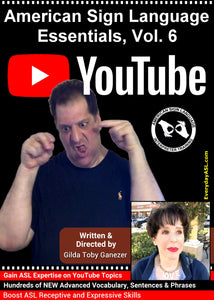 ASL Essentials Kit, Vol. 6: YOUTUBE DVD with FREE S&H