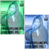 2-DVD Set - ASL Fingerspelling 101: Loan Signs, Vol. 1-2