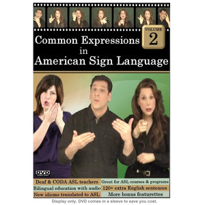 Common Expressions in American Sign Language, Vol. 2