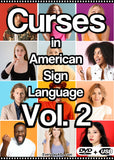 New! Curses in American Sign Language, Vol. 2 DVD + USB Set