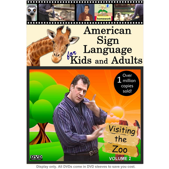 American Sign Language for Kids & Adults, Vol. 2: Visiting the Zoo