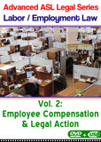 New! Advanced ASL Legal Series: Labor / Employment Law, Vol. 2 DVD + USB Set