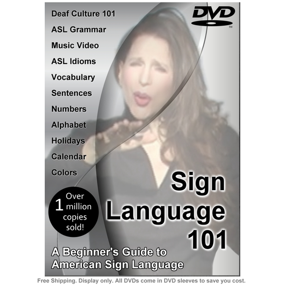 Sign Language 101: A Beginner's Guide to American Sign Language DVD